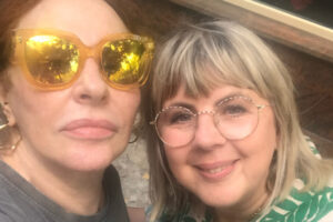 Heike mit _The Icon_ Yasmin Heinz